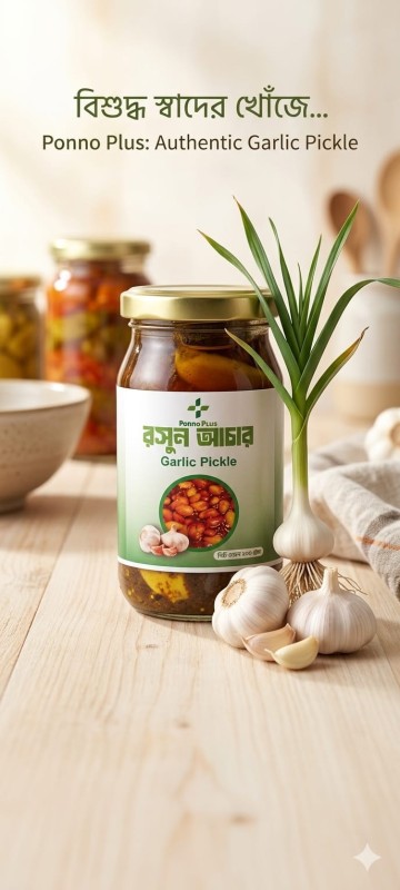 রসুনের আচার-Garlic Pickle